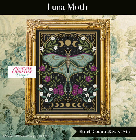 Luna Moth by Shannon Christine Designs