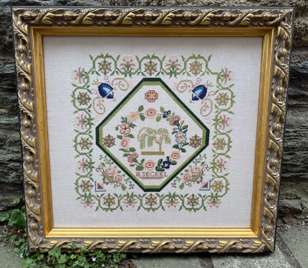 M. Seckel-Antique Sampler Reproduction - Jan Hicks Creates - Preorder - BeStitchMe