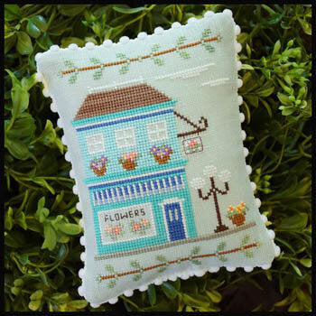 Main Street: Main Street Flower Shop by Country Cottage Needleworks