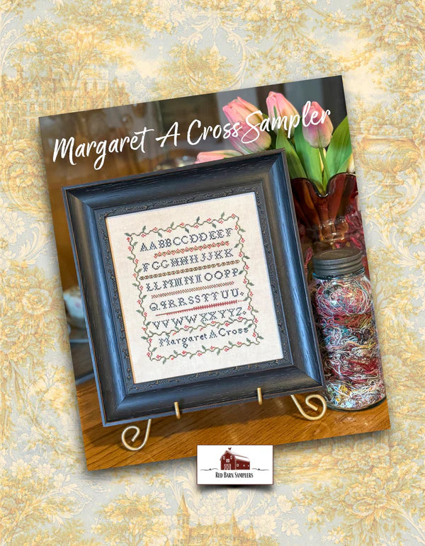 Margaret A Cross Sampler - Red Barn Samplers - Preorder - BeStitchMe