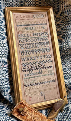 Maria- A British Marking Sampler by Homespun Elegance