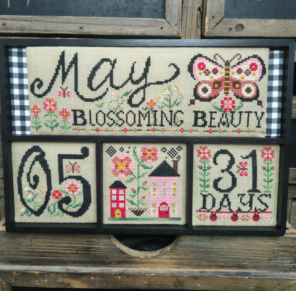 May Blossoming Beauty by Quaint Rose NeedleArts