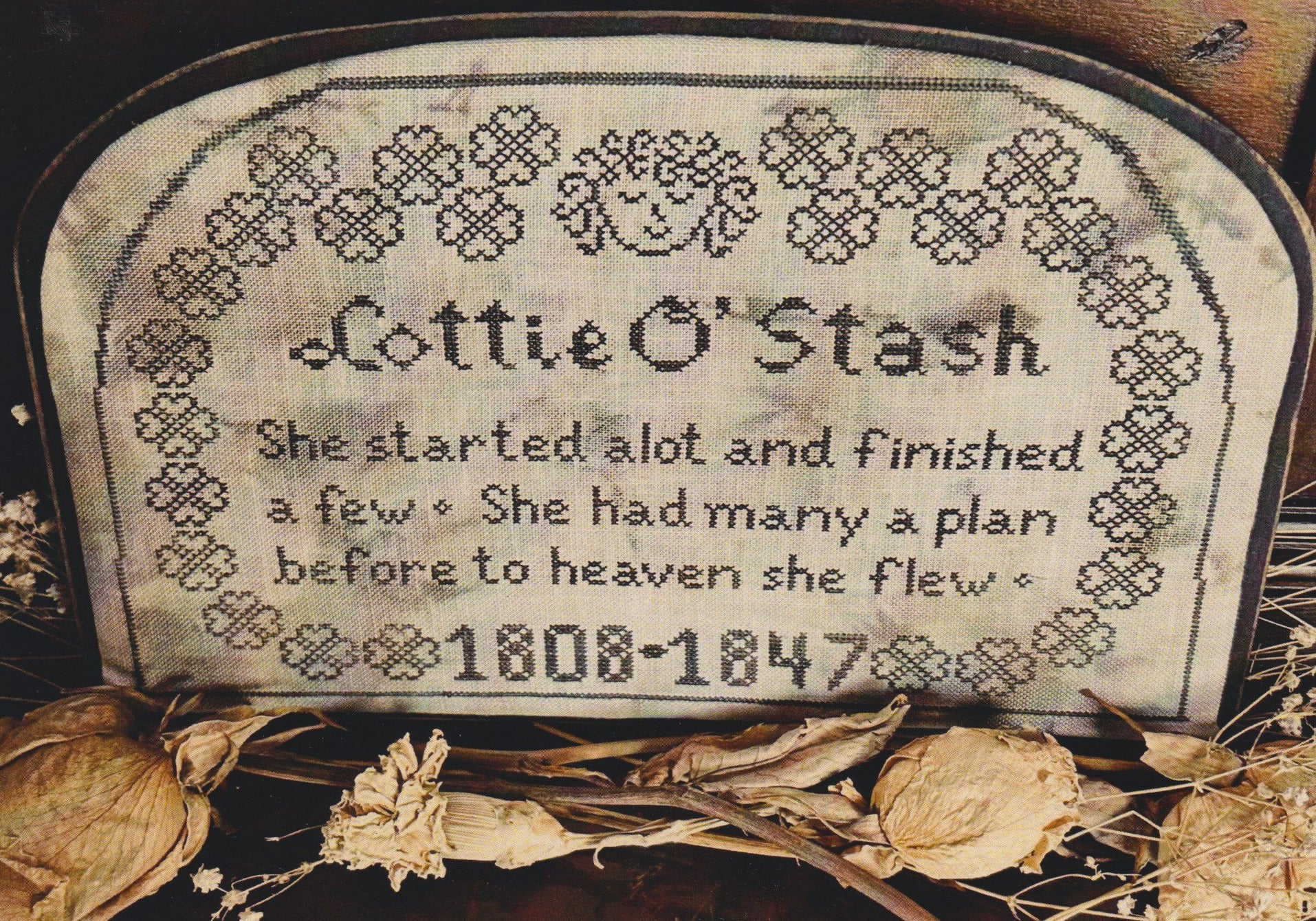 Lottie O'Stash May Thy Needles Rest In Peace #4 by Running with Needles and Scissors