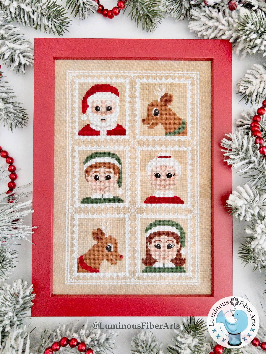 Merry Greetings by Luminous Fiber Arts