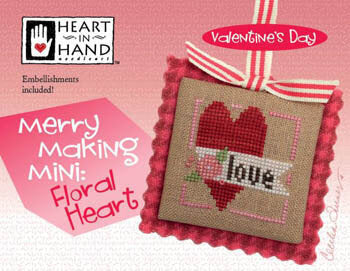 Merry Making Mini Floral Heart by Heart in Hand