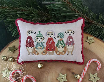 Merry Meerkats Holiday Card 2023 by The Blue Flower