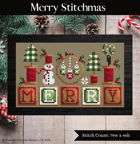 Merry Stitchmas by Shannon Christine Designs - Preorder