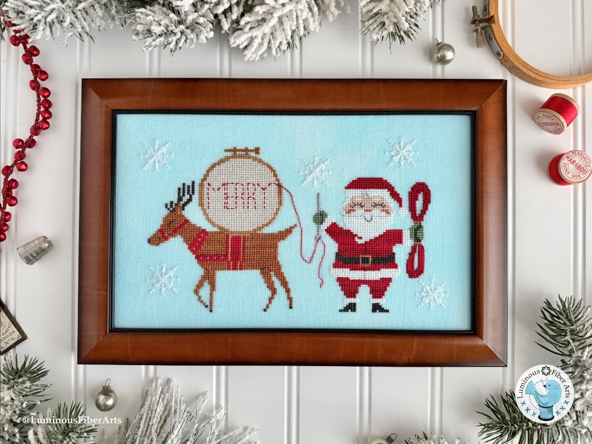 Merry Stitchmas by Luminous Fiber Arts