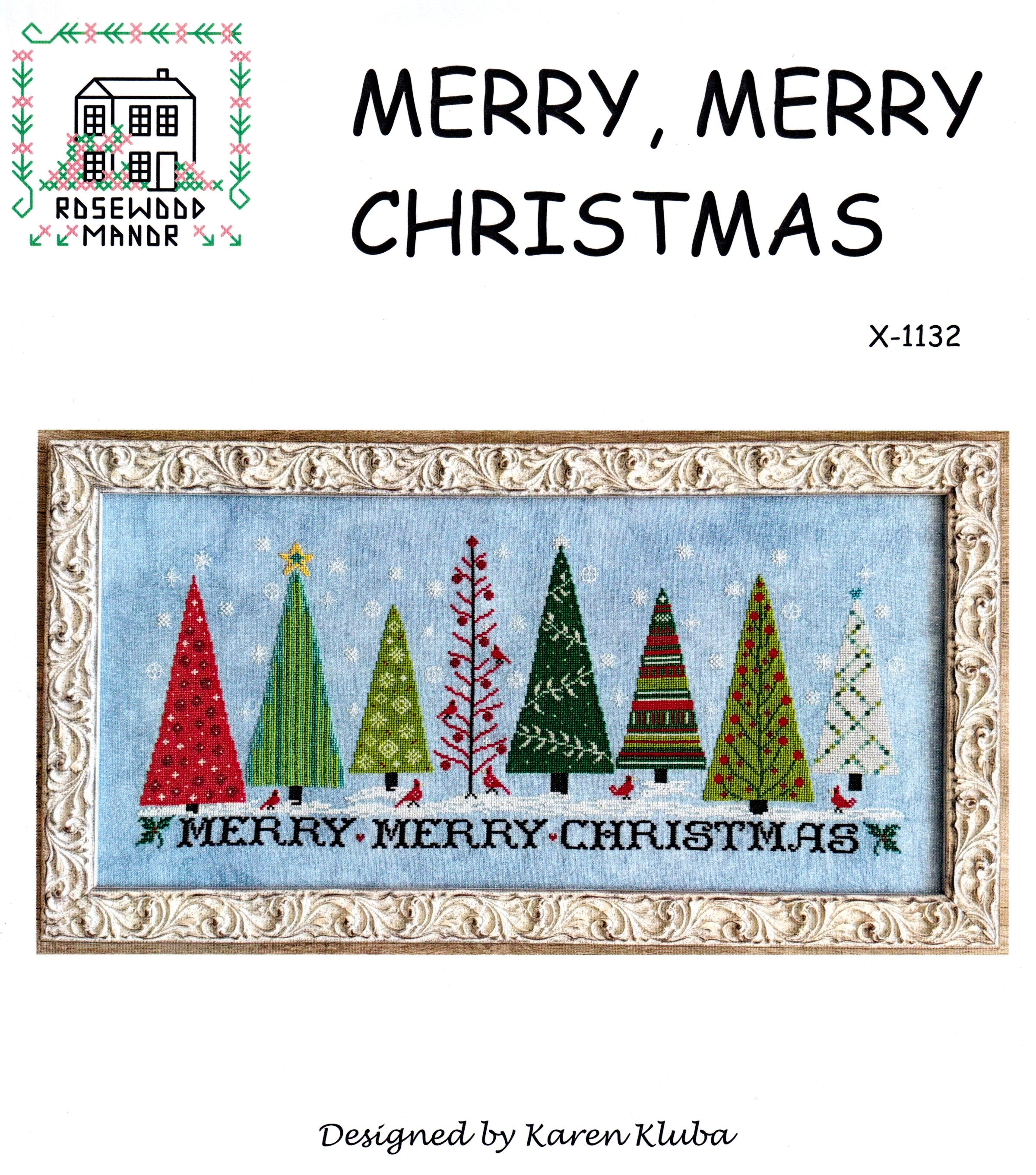 Merry, Merry Christmas by Rosewood Manor – BeStitchMe