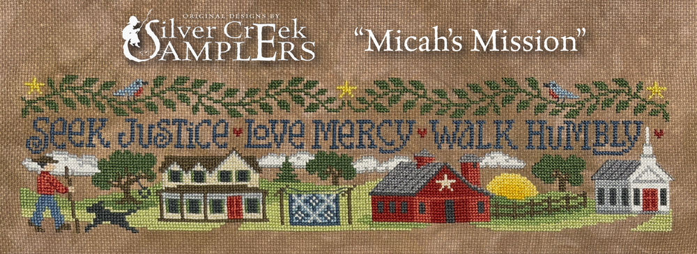 Micah's Mission - Silver Creek Samplers - Preorder - BeStitchMe