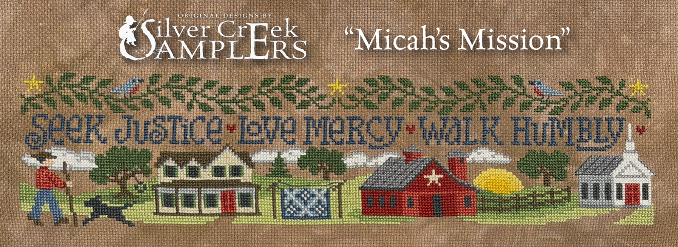 Micah's Mission - Silver Creek Samplers - Preorder - BeStitchMe
