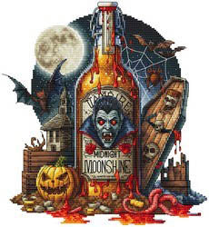 Midnight Moonshine by Les petites croix
