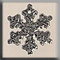 Mill Hill 12035 Small Snowflake Crystal Bright