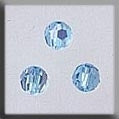Mill Hill 13014 Round Bead Aquamarine AB