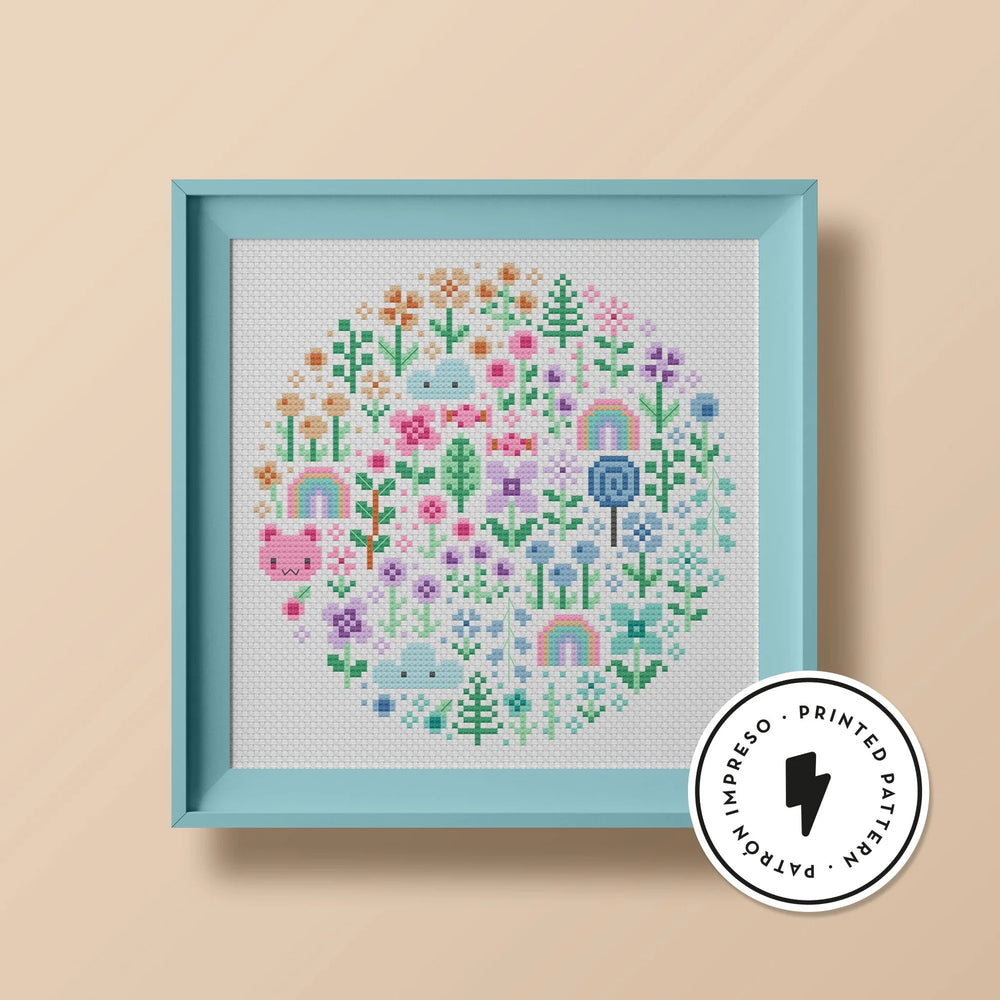 Mini Pastel Garden by Una Buena Pieza