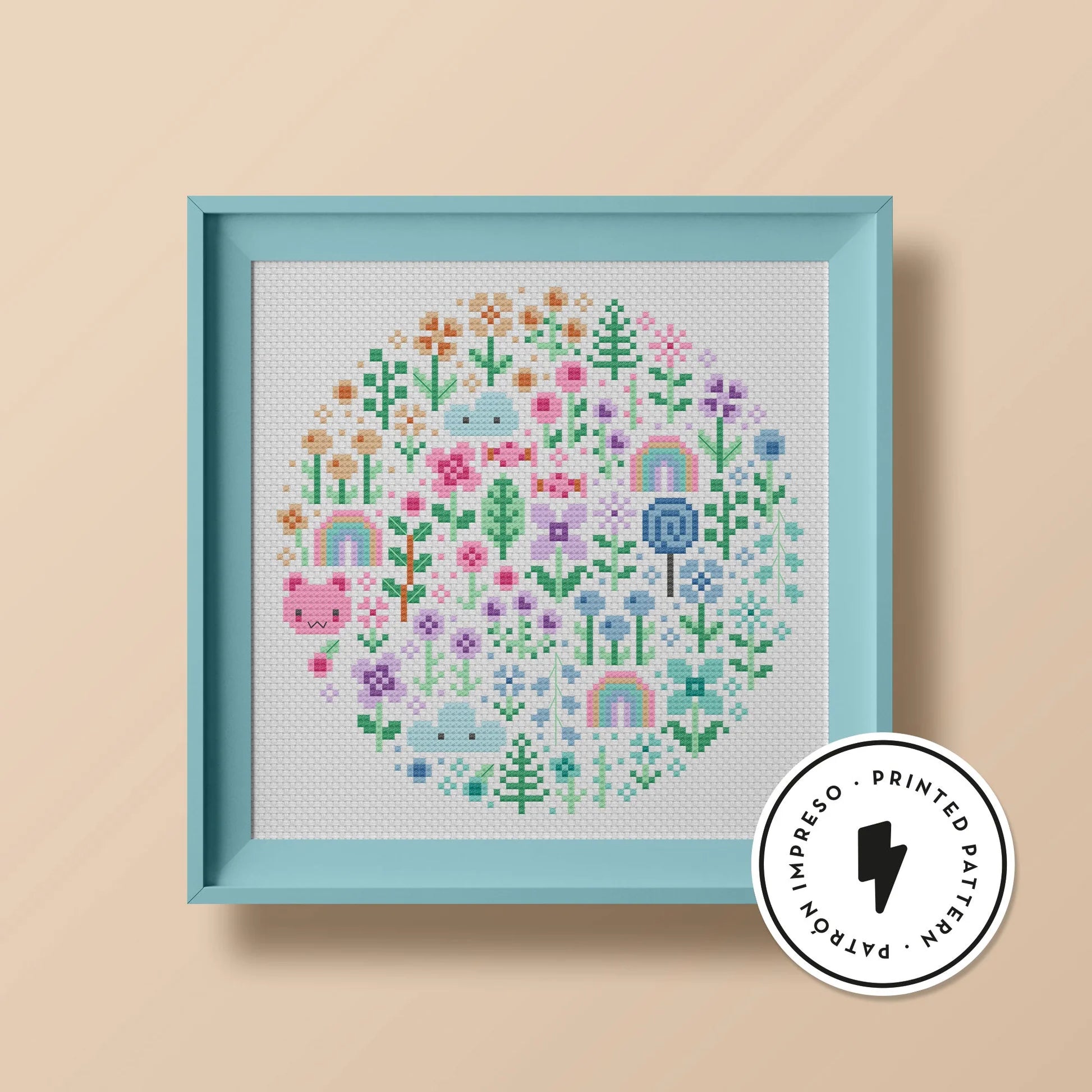 Mini Pastel Garden by Una Buena Pieza