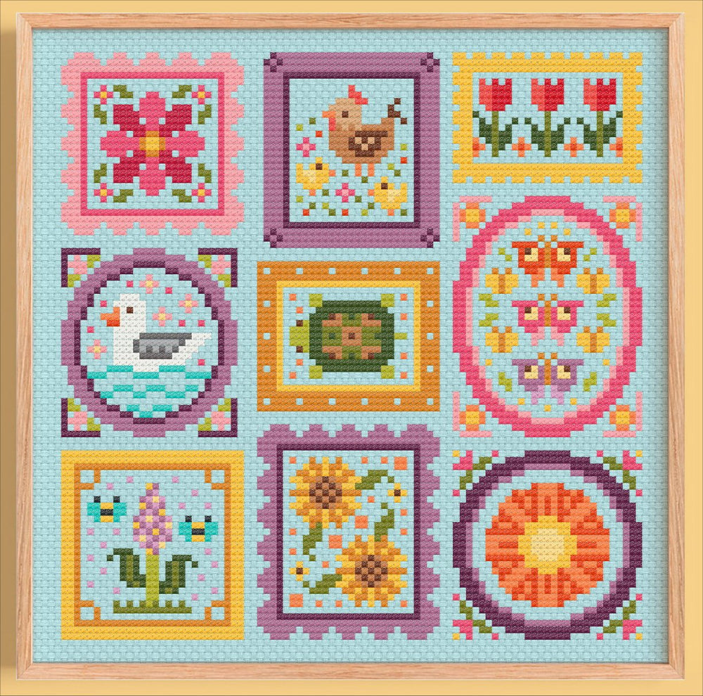 Mini Frames: Day - Una Buene Pieza - Preorder - BeStitchMe