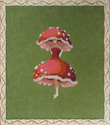 Miss Forest Mushroom by Nora Corbett