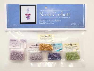 Miss Jellyfish Embellishment Pack by Nora Corbett
