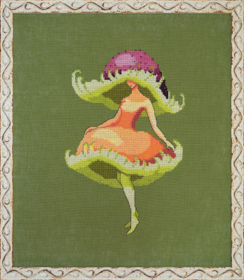 Miss Pink Mushroom by Nora Corbett