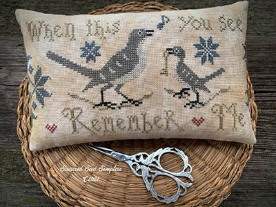 Mockingbird's Message Pinkeep by Scattered Seed Samplers