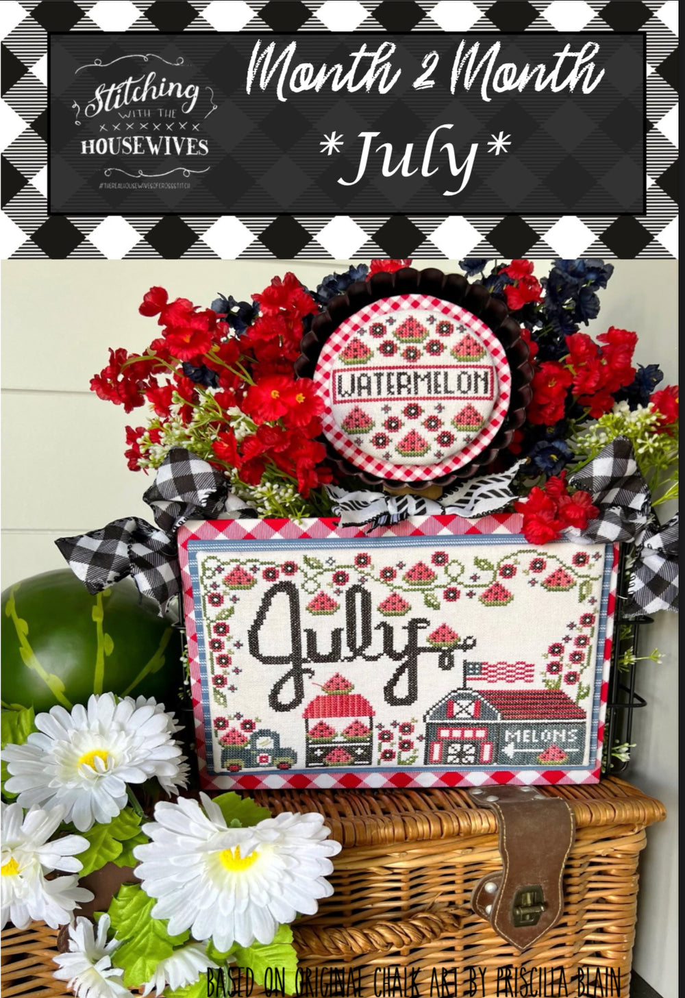 Month 2 Month July by Stitching with the Housewives