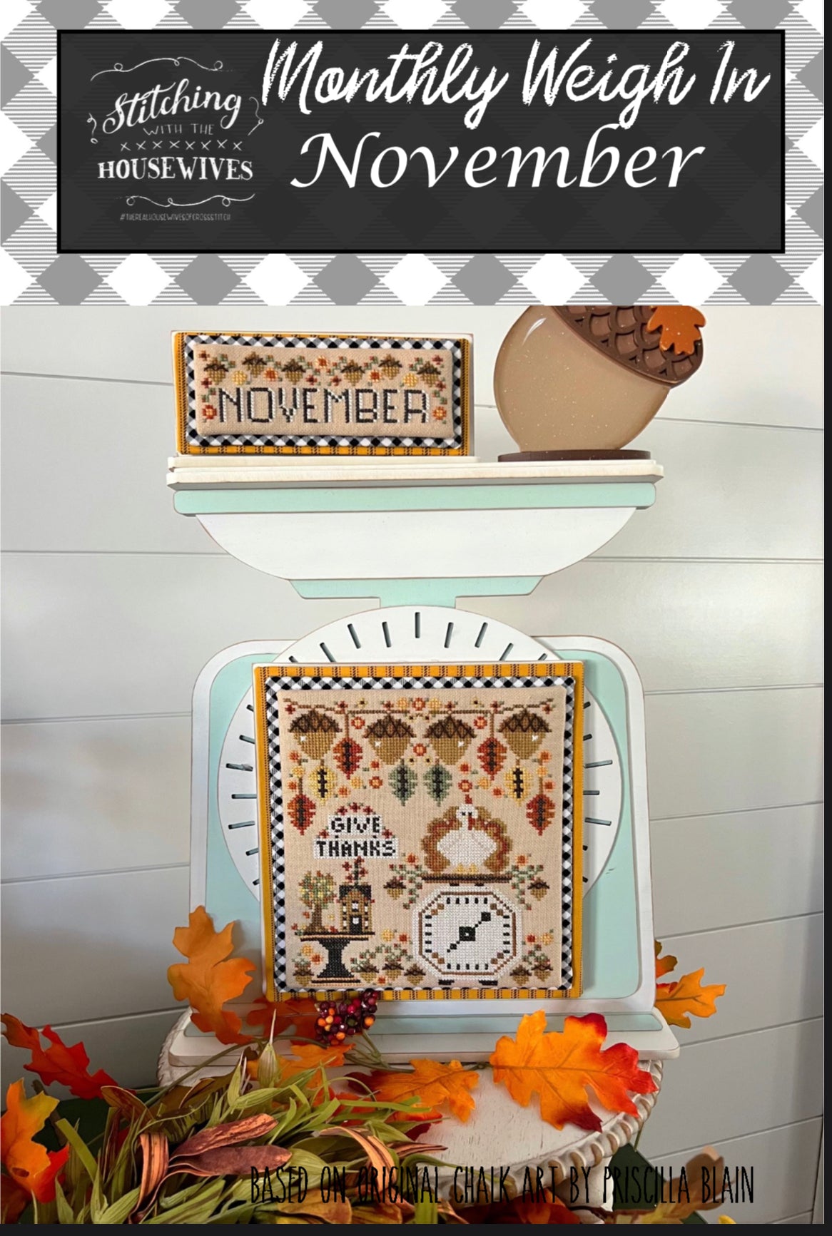 Monthly Weigh In November by Stitching with the Housewives