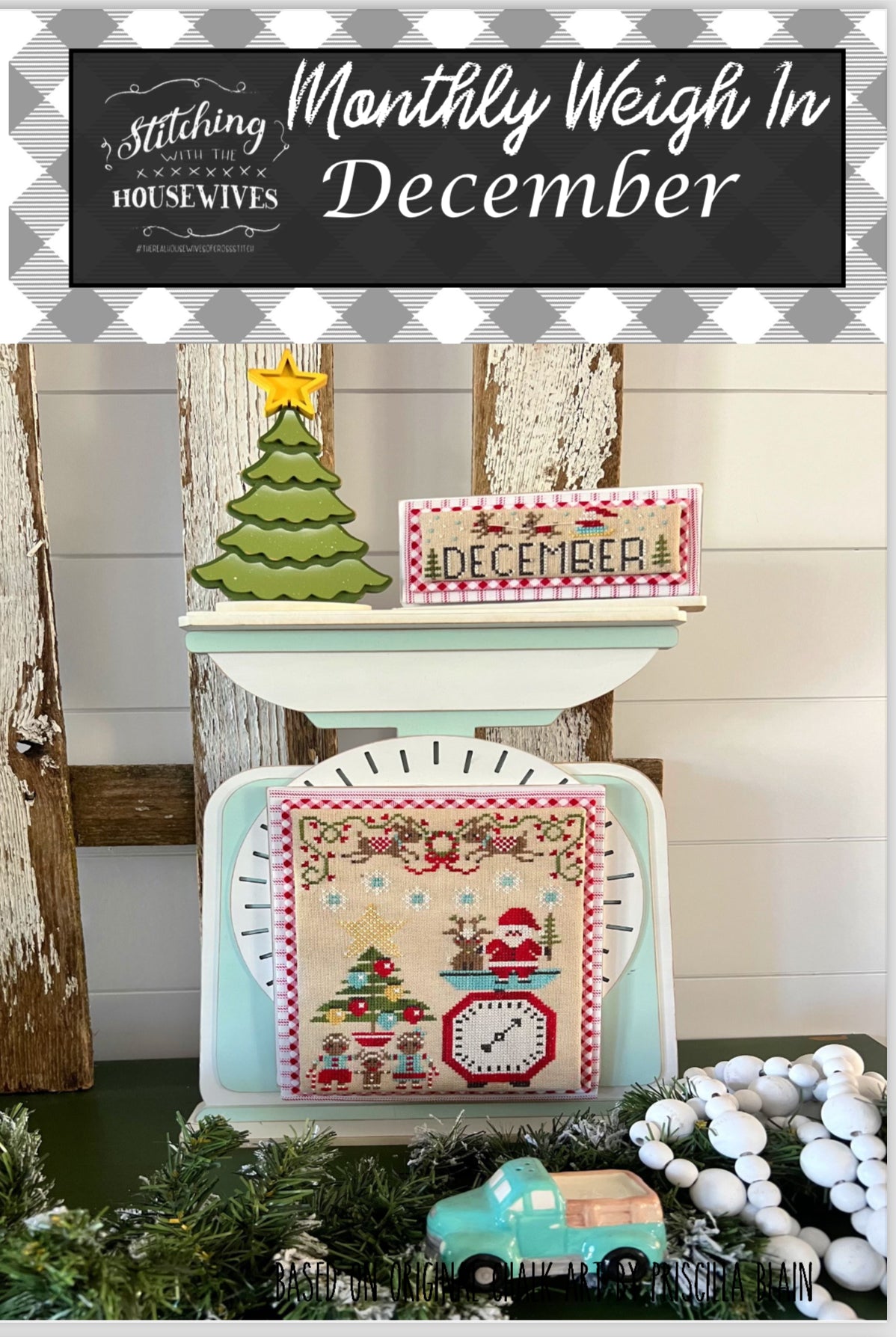 Monthly Weigh in December by Stitching with the Housewives