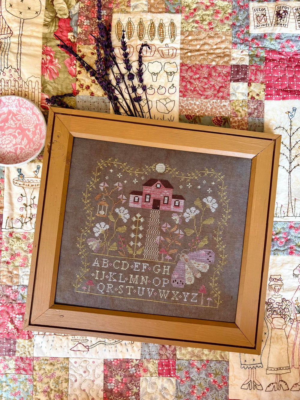 Moonlight Garden Sampler by Blueberry Ridge Design - Preorder