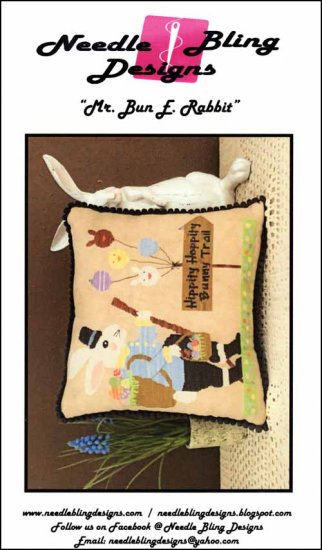 Mr . Bun E. Rabbit by Needle Bling Designs