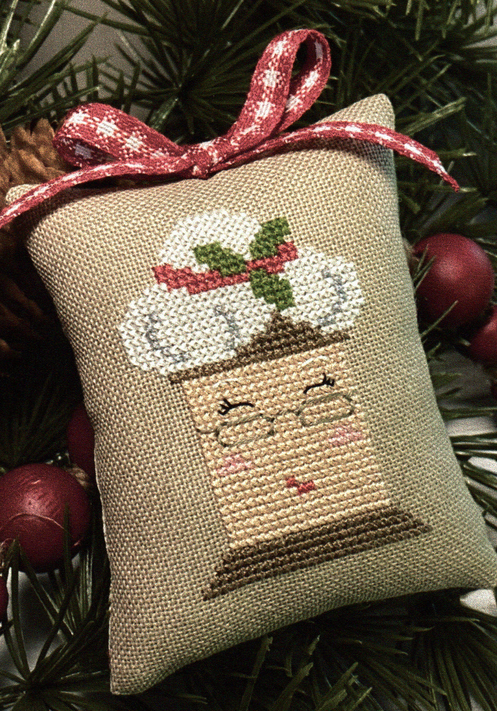 Mrs. Claus Spool by Crafty Bluebonnet Designs