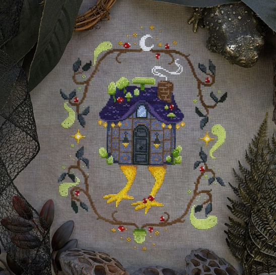 Mushroom Cottage Yaga by The Stitch Crypt - Preorder