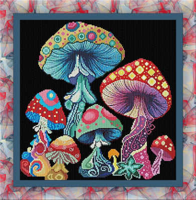 Mushroom Night by Alessandra Adelaide Needleworks