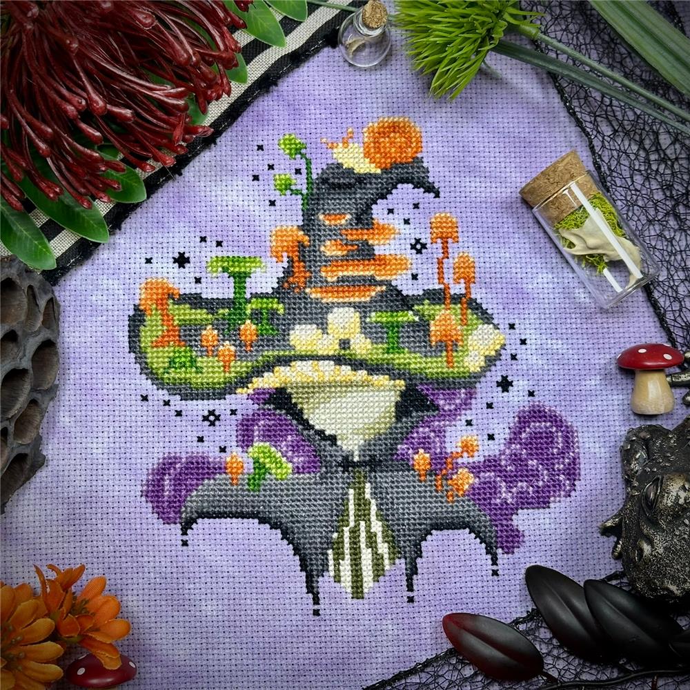 Mushroom Witch by The Stitch Crypt