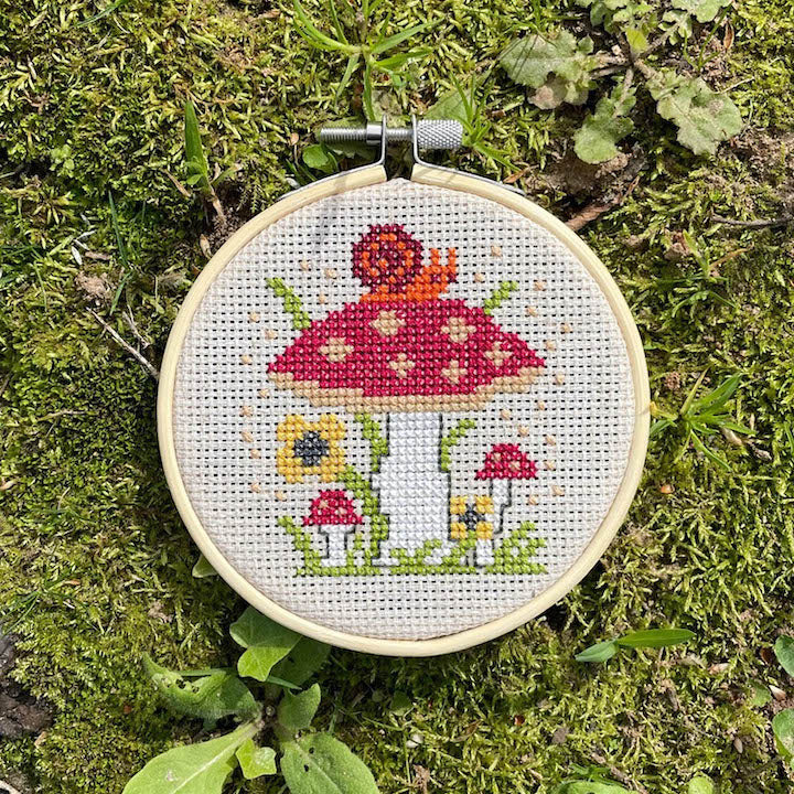 Mushrooms by Spot Colors