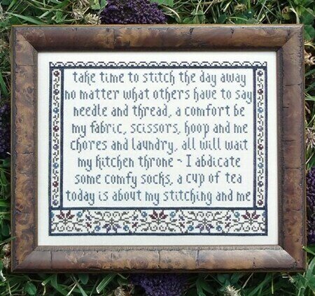 My Stitching and Me by My Big Toe