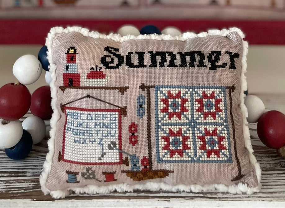 Summer- Needle & Thread Seasons  by Mani Di Donna