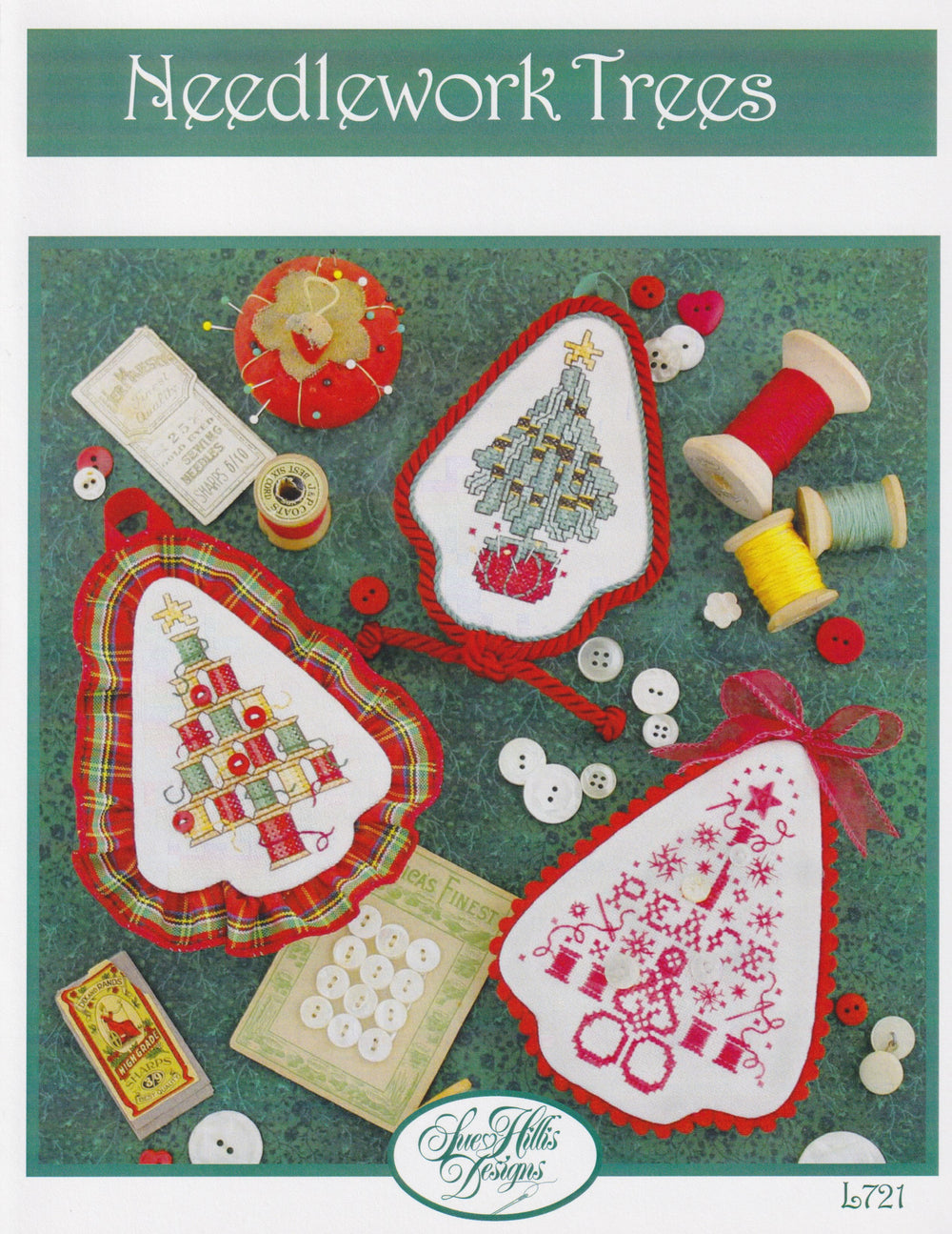 Needlework Trees by Sue Hillis Designs