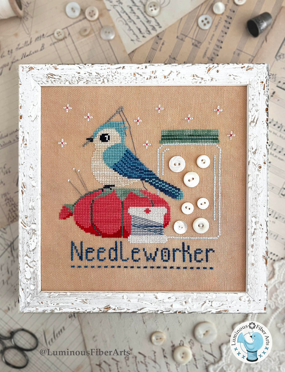 Needleworker - Luminous Fiber Arts - Preorder - BeStitchMe