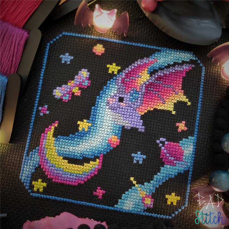 Neon Nocturne by BAD Stitch