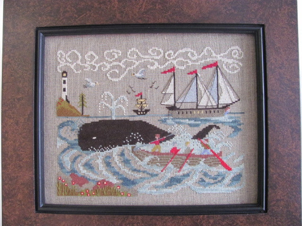 New England Whaling Waters by By The Bay Needleart