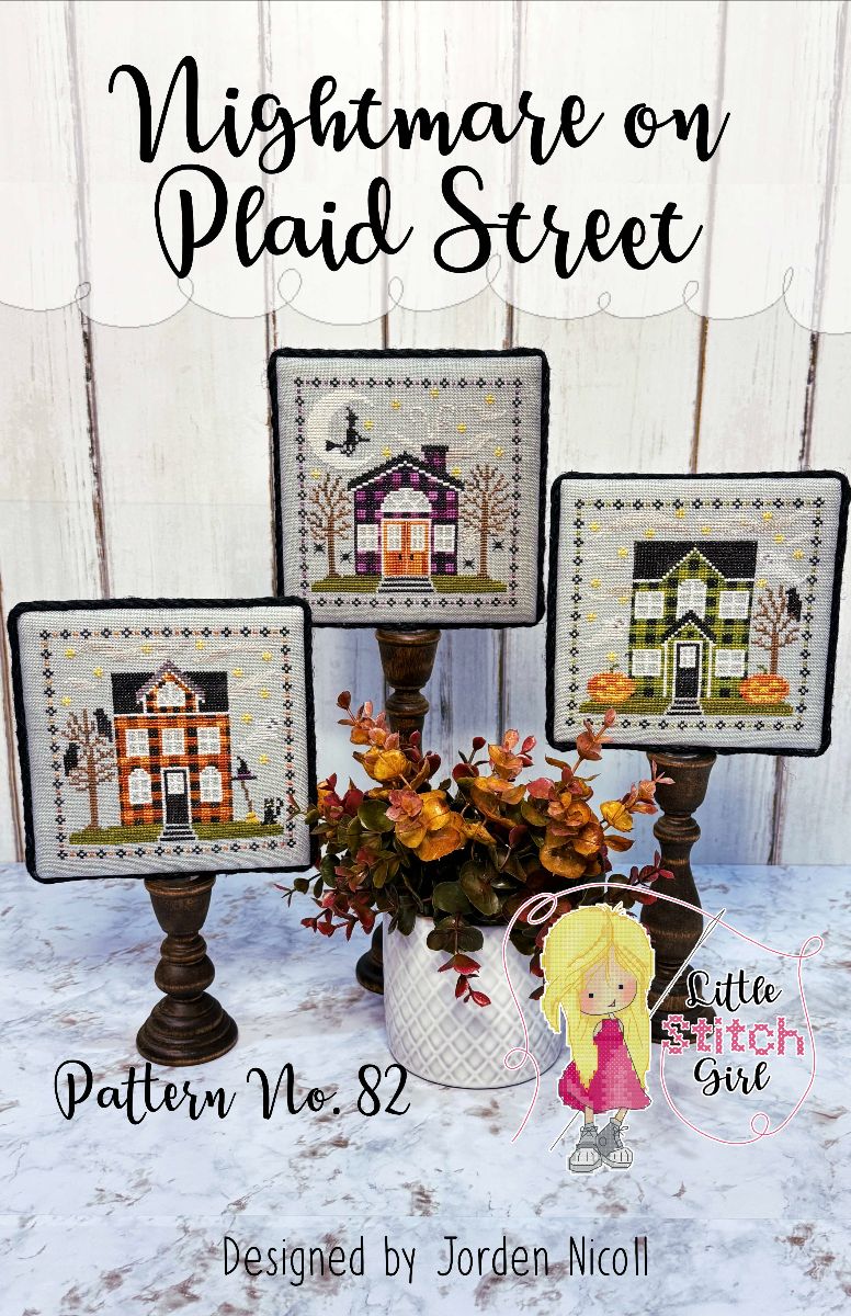 Nightmare on Plaid Street by Little Stitch Girl
