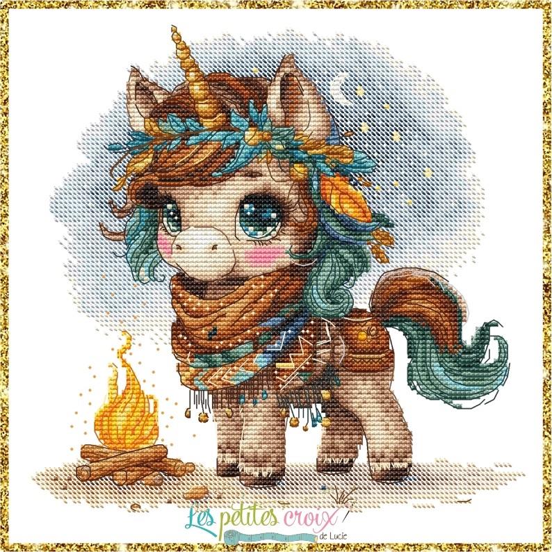 Nomadic Spirit Unicorn by Les petites croix de Lucie