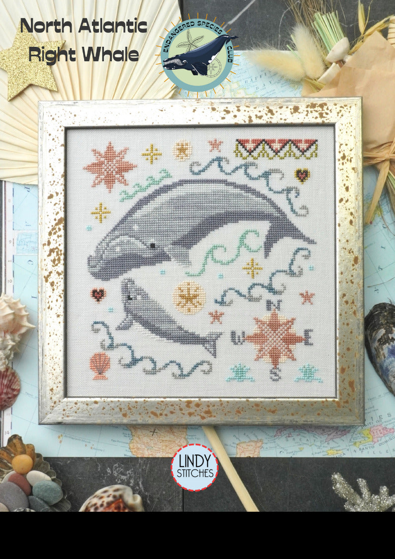 North Atlantic Right Whale by Lindy Stitches