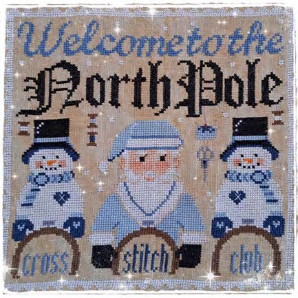 North Pole Cross Stitch Club by Fairy Wool in the Wood