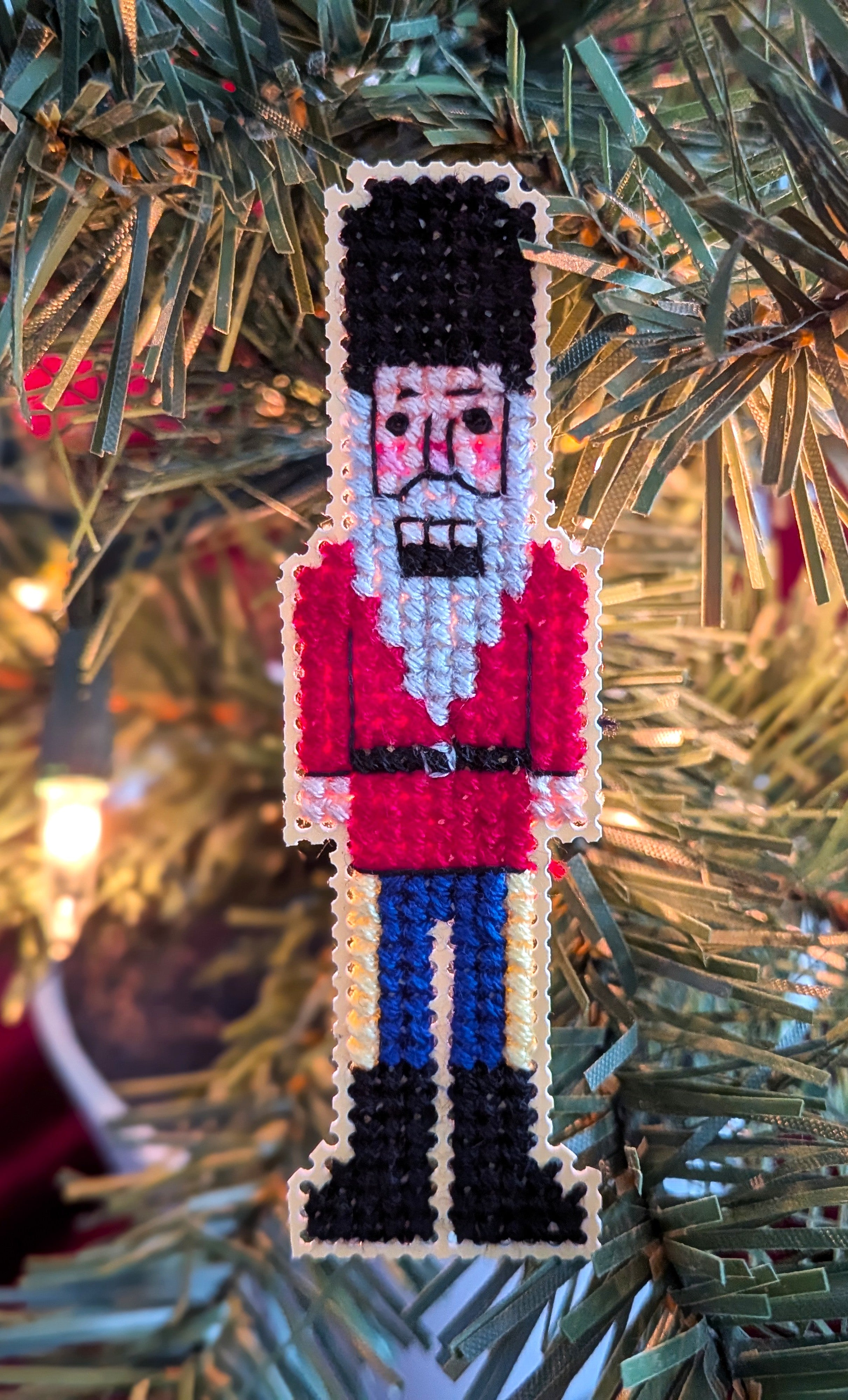 Nutcracker Ornament Series: The Nutcracker #1  by Unseamly Stitches - Preorder