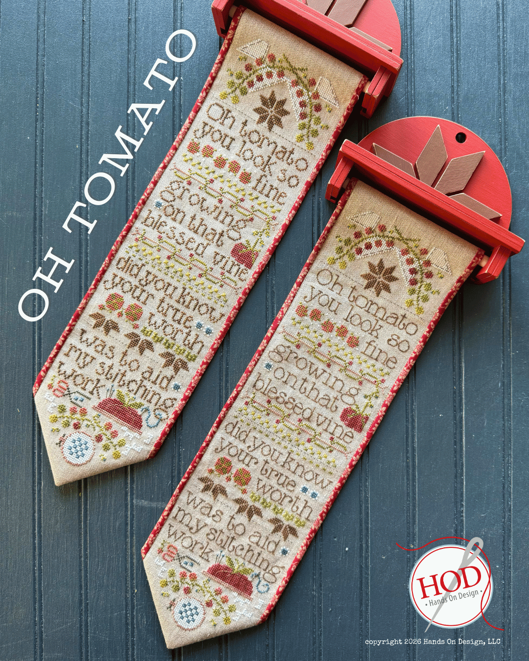 Oh Tomato - Hands on Design - Preorder - BeStitchMe