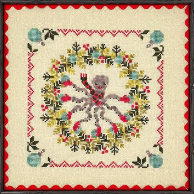 Ollie Builds a Wreath by Ink Circles