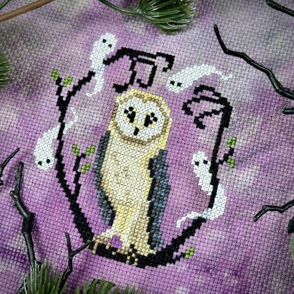 Ominous Owl by The Stitch Crypt