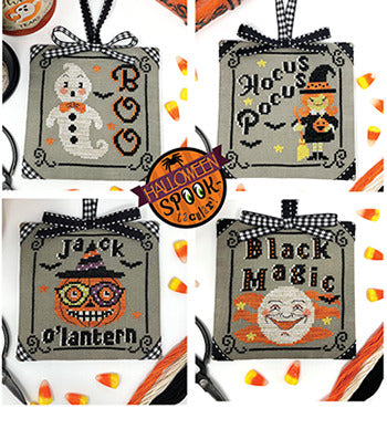 Ornament Series Halloween Spooktacular Parts 1-4 by Tiny Modernist